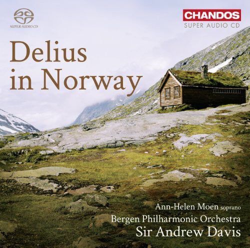 the album cover for Sir Andrew Davis - Delius in Norway