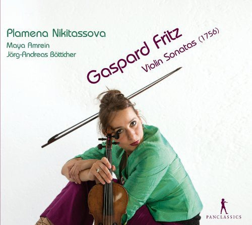the album cover for Plamena Nikitassova - Violin Sonatas