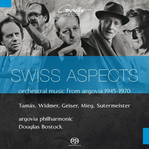 the album cover for Douglas Bostock - Swiss Aspects