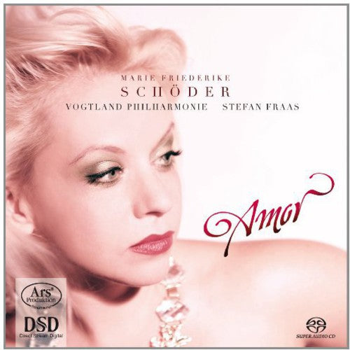 the album cover for Maria Friederike Schoder - Amor