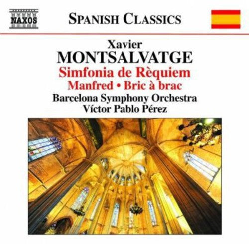 the album cover for Barcelona Symphony and Catalonia National Orchestra - Manfred Bric a Brac Simfonia de Requiem