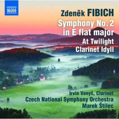 the album cover for Marek Stilec - Orchestral Works 2: Symphony No.2 at Twilight