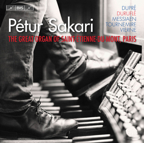 the album cover for Petur Sakari - French Organ Music