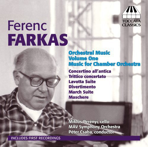 the album cover for Peter Csaba - Orchestral Music 1: Music for Chamber Orchestra