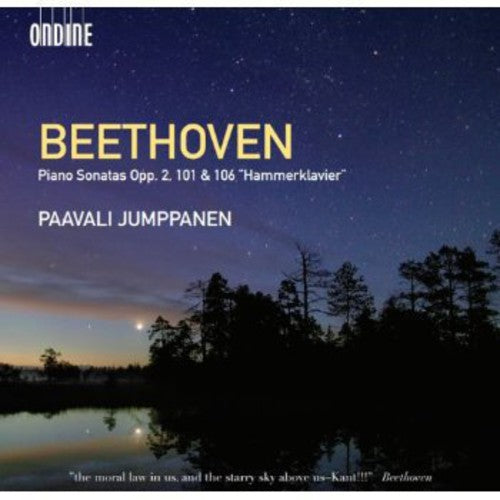 the album cover for Paavali Jumppanen - Piano Sonatas Opp. 2 & 101 & 106