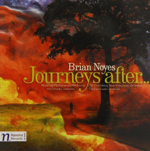 the album cover for Vladimir Lande - Journeys After