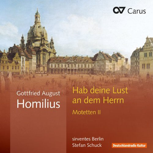 the album cover for Stefan Schuck - Habe Deine Lust An Dem Herrn Motets II