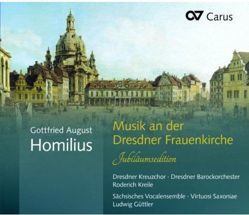 the album cover for LUDWIG GUTTLER - Music at Frauenkirche Dresden