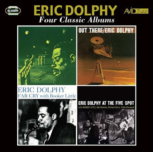 the album cover for Eric Dolphy - 4 Classic Albums