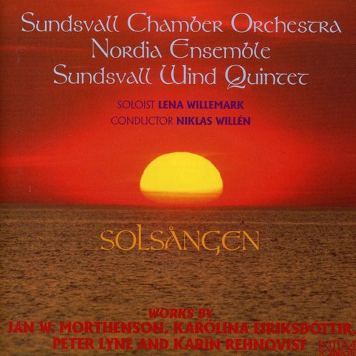 the album cover for Morthenson/Lyne/Eriksdotter/ - Discantus / Wind Quintet / Sun Song