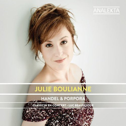 the album cover for Julie Boulianne - Handel & Porpora