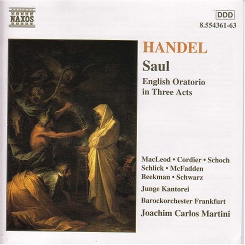 the album cover for Joachim Carlos Martini - Saul