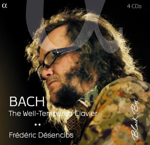 the album cover for Frederic Desenclos - Well-Tempered Clavier