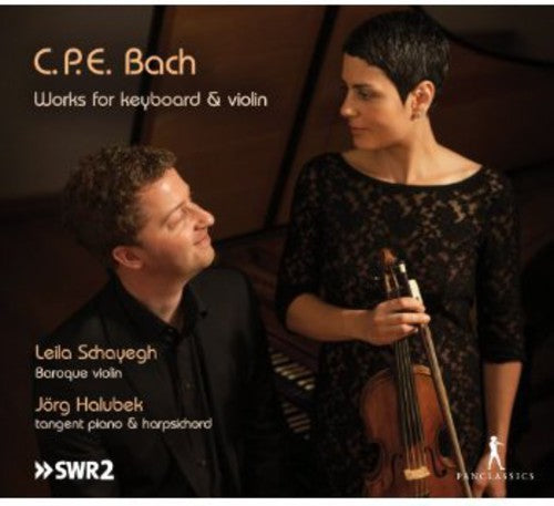 the album cover for Leila Schayegh - Works for Keyboard & Violin