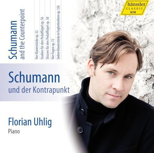 the album cover for Florian Uhlig - Schumann & Counterpoint