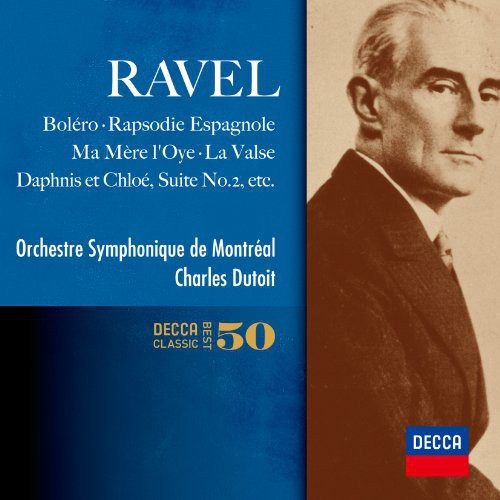 the album cover for Charles Dutoit - Ravel: Orchestral Works