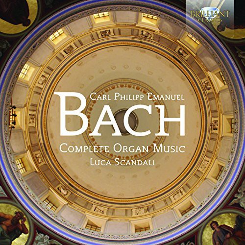 the album cover for Luca Scandali - Comp Organ Music