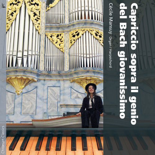 the album cover for J Bach S / Mansuy,Cecile - Capriccio Sopra Il Genio Del Bach Giovanissimo