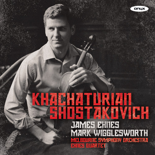 the album cover for James Ehnes - Violin Concerto / String Quartets Nos. 7 & 8