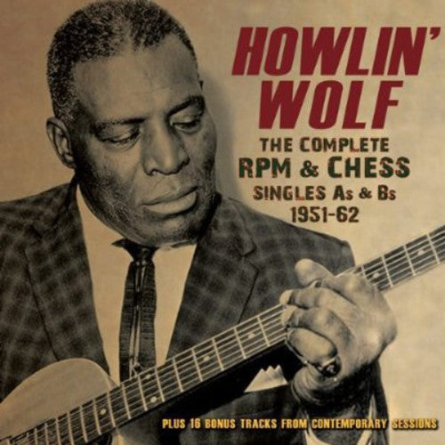 the album cover for Howlin' Wolf - Wolf, Howlin : Complete RPM &Chess Singles As & BS 1951-62