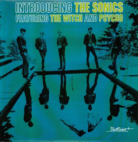 the album cover for The Sonics - Introducing The Sonics