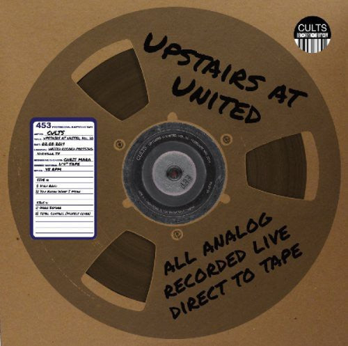 the album cover for Cults - Upstairs at United 10