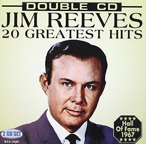 the album cover for Jim Reeves - 20 Greatest Hits