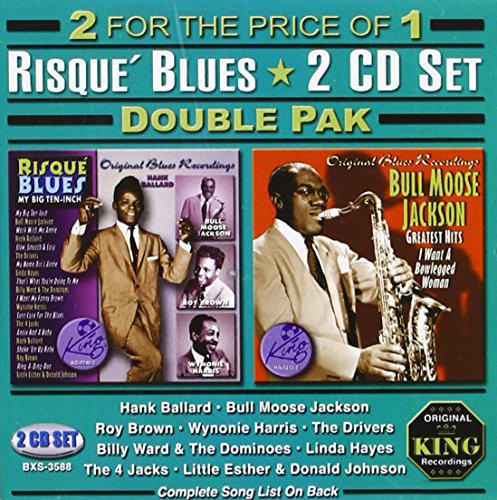 the album cover for Risque Blues Double Pak / Var - Risque Blues Double Pak / Various