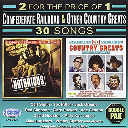 the album cover for Confederate Railroad - 30 Songs