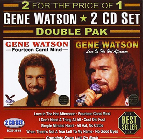 the album cover for Gene Watson - Double Pak