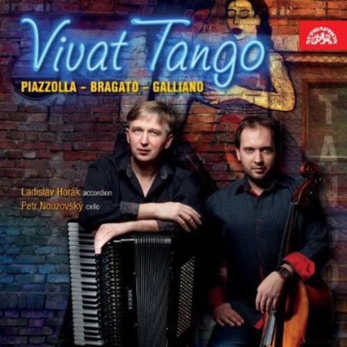 the album cover for Piazzolla / Bragato / Galliano - Vivat Tango