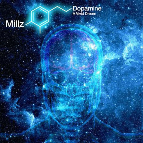 the album cover for Millz - Dopamine-A Vivid Dream