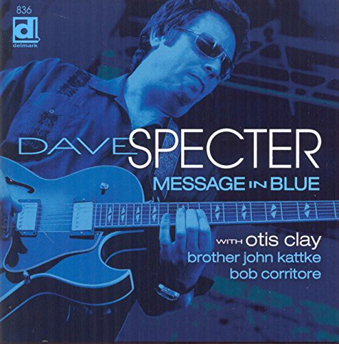 the album cover for Dave Specter - Message in Blue