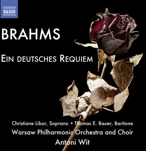 the album cover for Christiane Libor - German Requiem