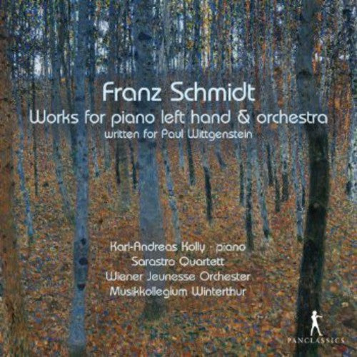 the album cover for Karl-Andreas Kolly - Works for Left Hand Piano & Orchestra
