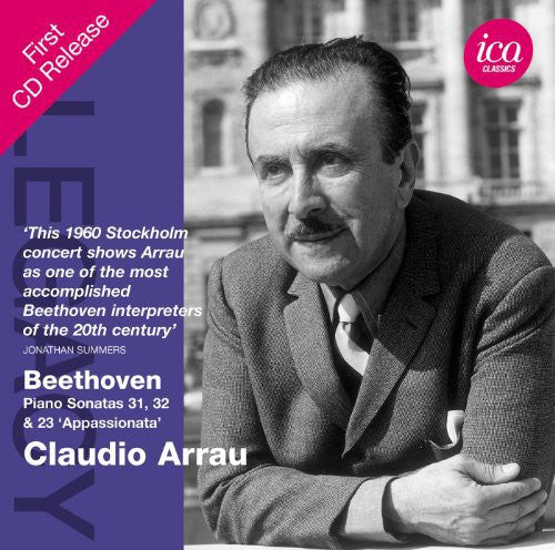 the album cover for Beethoven - Piano Music