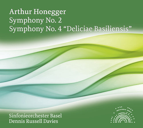 the album cover for Basel Symphony Orchestra - Sym 2 & 4 Deliciae Basiliensis