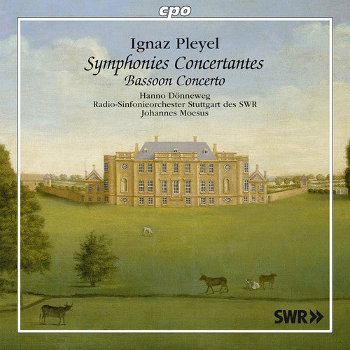 the album cover for Pleyel - Syms Concertantes / Bassoon Concerto