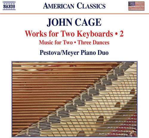 the album cover for Xenia Pestova - Works for Two Keyboards Vol 2