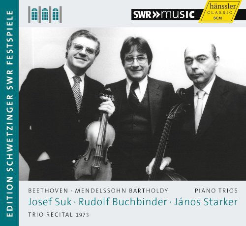 the album cover for Mendelssohn Bartholdy / Beethoven - Trio Recital 1973