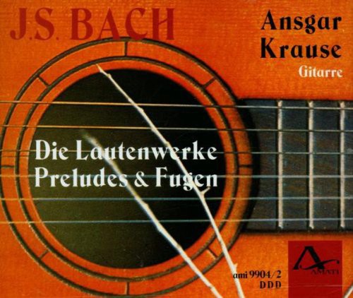 the album cover for J Bach S / Krause - Bach, J.S. / Krause : Works for Lute