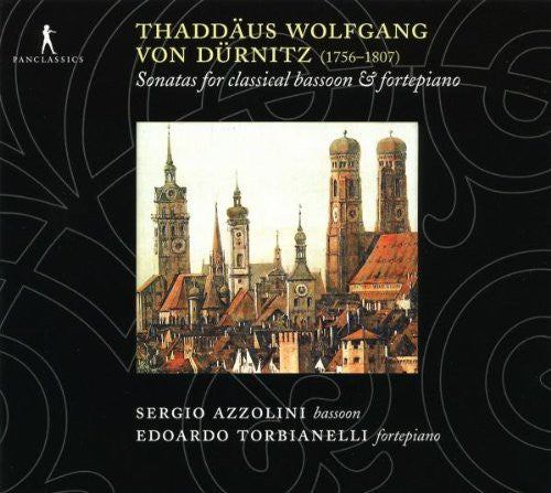 the album cover for Sergio Azzolini - Sonaten Klassisches Fagott