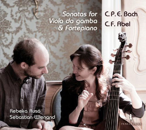 the album cover for Sebastian Wienand - Sonatas for Viola Da Gamba & Fortepiano