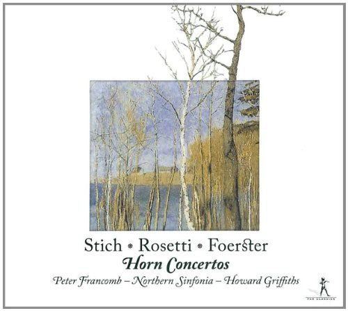the album cover for Peter Francomb - Hornkonzerte