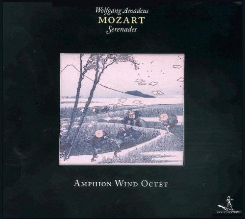 the album cover for Amphion Wind Octet - Serenaden KV