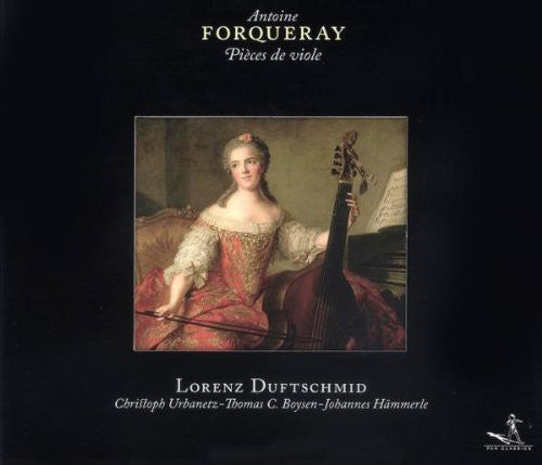 the album cover for Lorenz Duftschmid - Pieces de Viole