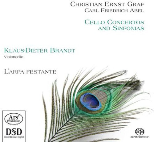 the album cover for Klaus-Dieter Brandt - Cello Concertos & Sinphonia