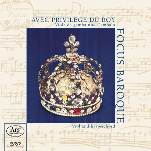 the album cover for Focus Baroque - Avec Privilege Du Roy