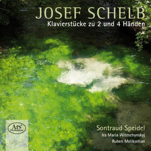 the album cover for Ruben Meliksetian - Piano Pieces 4 Hands