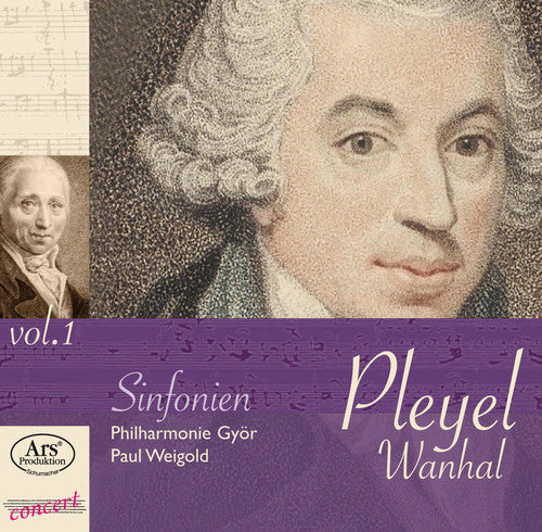 the album cover for Paul Weigold - Pleyel Sinfonien 1